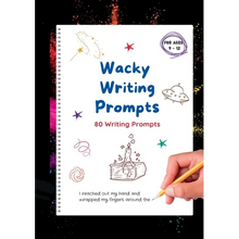 Wacky Writing Prompts Journal: 80 writing prompts to spark the creative writing bug! - Paperback