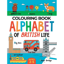 British Colouring Book for Children: Alphabet of British Life for Boys & Girls: Ages 2-5