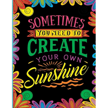 Sometimes You Need to Create Your Own Sunshine: Stress Relief Adult Coloring Book - Paperback