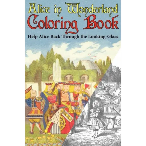 Alice in Wonderland Coloring Book: Help Alice Back Through the Looking-Glass (Abridged) (Engage Books)