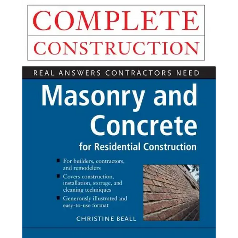 Masonry and Concrete Complete Construction