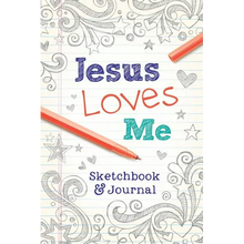 Jesus Loves Me: Sketchbook & Journal - Paperback
