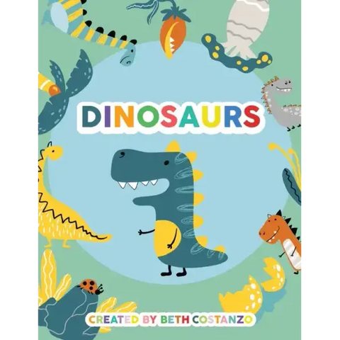 Dinosaurs Activity Workbook for Kids 3-6