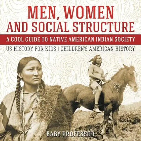 Men, Women and Social Structure - A Cool Guide to Native American Indian Society - US History for Kids Children's American History