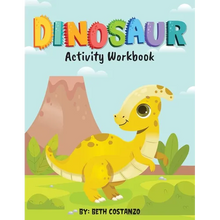 Dinosaur Activity Workbook for Kids 3-8 - Paperback