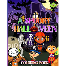 A Spooky Halloween Coloring Book