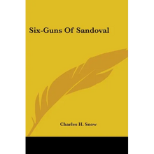 Six-Guns Of Sandoval - Paperback