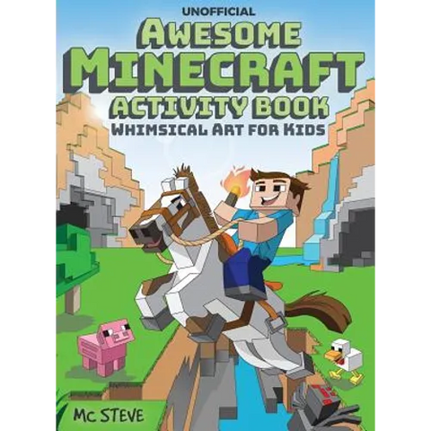 Awesome Minecraft Activity Book: Whimsical Art for Kids
