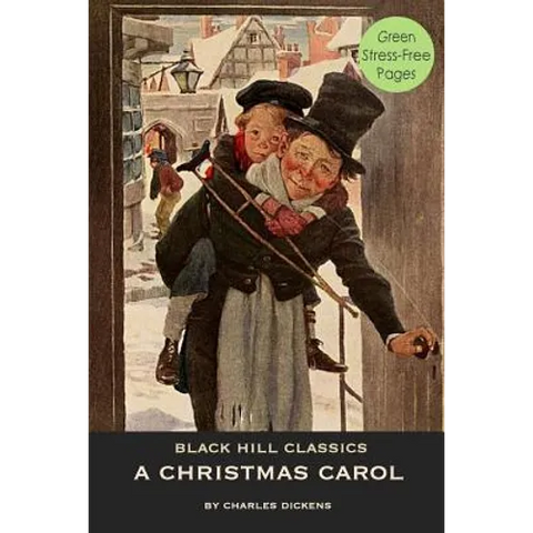 A Christmas Carol: Dyslexia-Friendly Large Print With Green Pages
