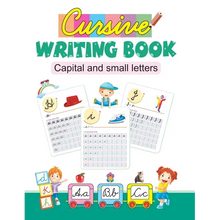 Cursive Writing Book: Capital and Small Letters