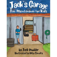 Jack's Garage: Tire Maintenance for Kids - Hardcover