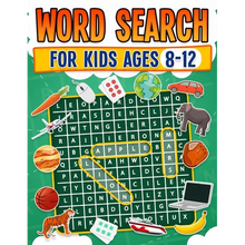 Word Search for Kids Ages 8-12 100 Fun Word Search Puzzles Kids Activity Book Large Print Paperback