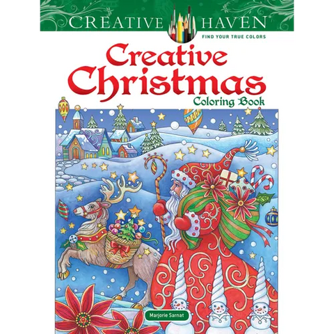 Creative Haven Creative Christmas Coloring Book