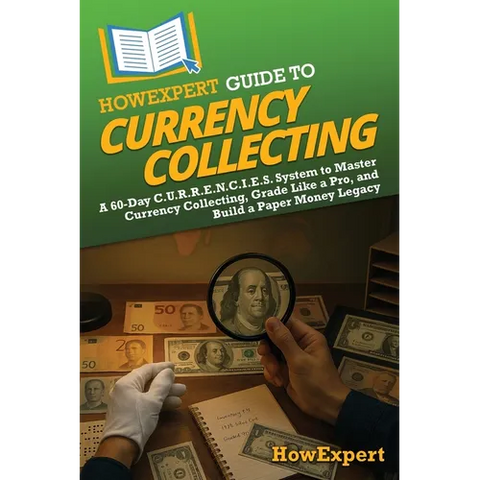HowExpert Guide to Currency Collecting: A 60-Day C.U.R.R.E.N.C.I.E.S. System to Master Currency Collecting, Grade Like a Pro, and Build a Paper Money