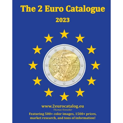 The 2-Euro Catalogue - 2023 edition: An essential guidebook for two Euro coins
