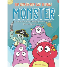 The Step-by-Step Way to Draw Monster: A Fun and Easy Drawing Book to Learn How to Draw Monsters