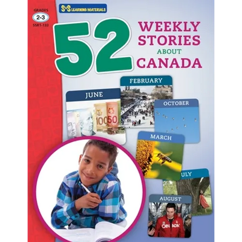 52 Weekly Nonfiction Stories About Canada Grades 2-3