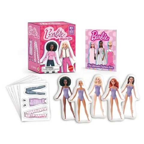 Barbie Magnet Set: Mix-And-Match Outfits!