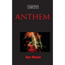 Anthem, Large-Print Edition - Hardcover