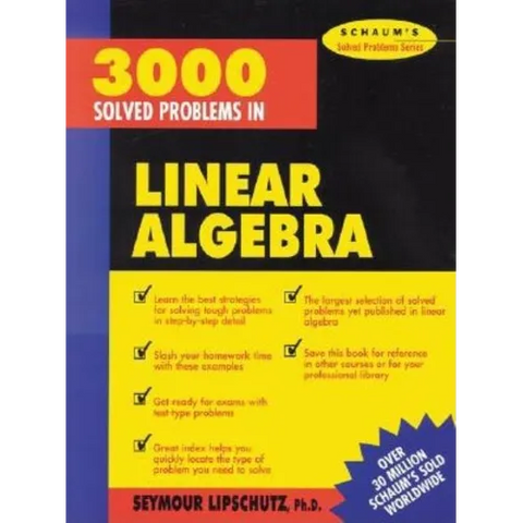 3,000 Solved Problems in Linear Algebra
