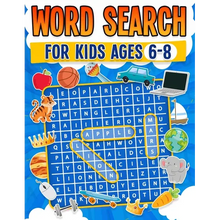 Word Search for Kids Ages 6-8 100 Fun Word Search Puzzles Kids Activity Book Large Print Paperback - Paperback