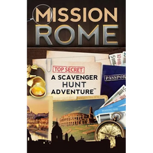 Mission Rome: A Scavenger Hunt Adventure: (Travel Book For Kids) - Paperback