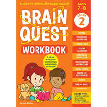 Brain Quest Workbook: 2nd Grade Revised Edition - Paperback