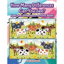 How Many Differences Can You See? Spot the Difference Activity Book