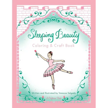 Sleeping Beauty Coloring & Craft Book - Paperback