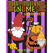 Halloween gnomes coloring book for kids ages 4-8: Easy and simple to color spooky gnomes for a fun family time this Halloween! - Paperback
