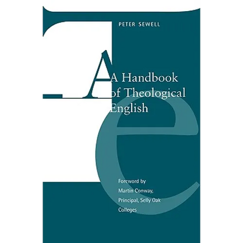 A Handbook of Theological English