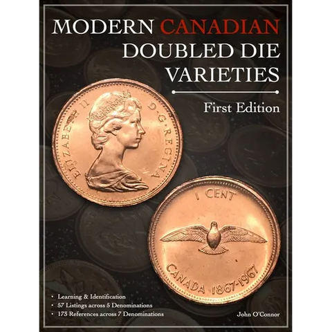 Modern Canadian Doubled Die Varieties - First Edition