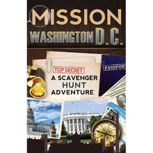 Mission Washington, D.C.: A Scavenger Hunt Adventure: (Travel Book For Kids)